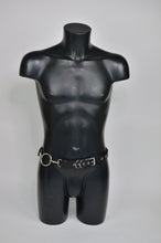 Load image into Gallery viewer, Antonia Genuine Leather &amp; Stainless Steel Chain Belt