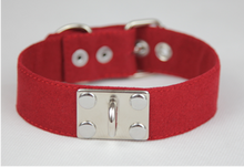 Load image into Gallery viewer, Lock Collar - Vegan - Studio Sale