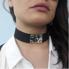 Load image into Gallery viewer, Lock Collar - Vegan - Studio Sale
