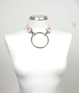 Aida Necklace - Vegan Patent Leather - Ships in 24h -