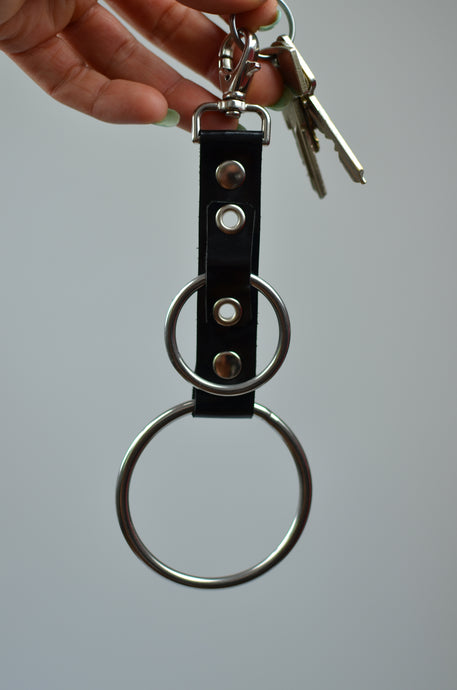 Keyrings - Leather - Ships in 24 hours-