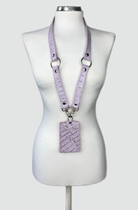Leather Cardholder + Lanyard